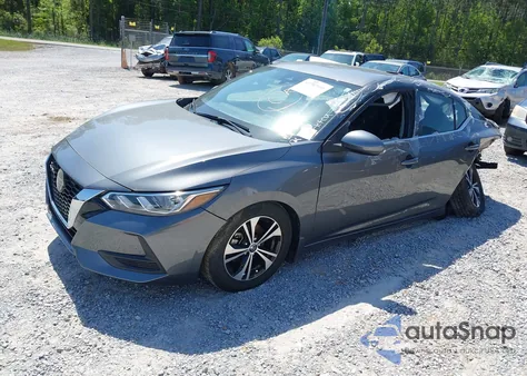 2021 Nissan Sentra Sv Xtronic Cvt из США, поврежденный, VIN 3N1AB8CV3MY288972